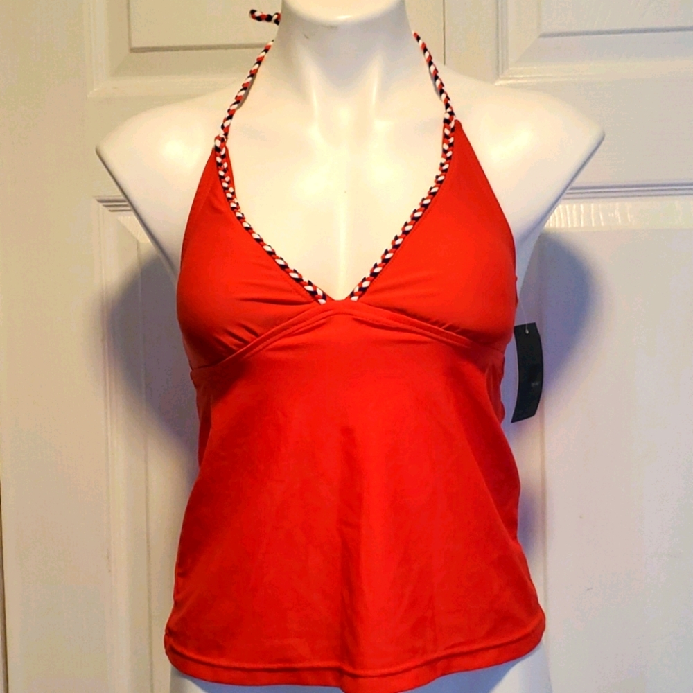 NWT Mossimo Tankini Halter Top Swimsuit - Small
